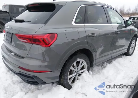 2022 Audi Q3 Premium Plus 45 Tfsi S Line Quattro Tiptronic z USA, uszkodzony, nr VIN WA1EECF32N1131498